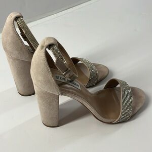 Steve Madden Carrson Rinestone 8.5 Heels